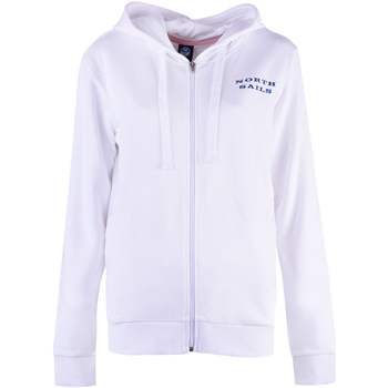 Textiel Dames Sweaters / Sweatshirts North Sails 90 2267 000 | Hooded Full Zip W/Graphic Wit