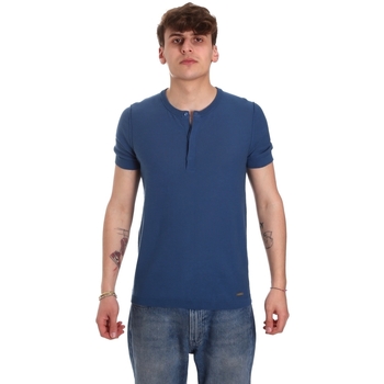 Textiel Heren T-shirts & Polo’s Gaudi 011BU53007 Blauw