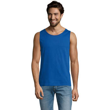Textiel Heren Mouwloze tops Sols Justin camiseta sin mangas Blauw