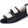 Schoenen Dames Sandalen / Open schoenen Moma BH313 Zwart