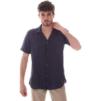 Textiel Heren Overhemden korte mouwen Sseinse CE588SS Blauw
