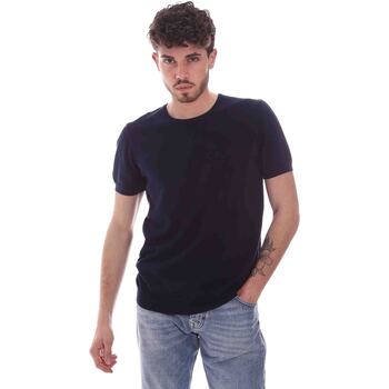 Textiel Heren T-shirts & Polo’s Gaudi 111GU53004 Blauw
