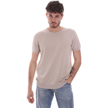 Textiel Heren T-shirts & Polo’s Gaudi 111GU53004 Beige