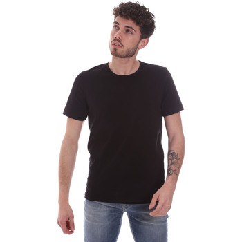 Textiel Heren T-shirts korte mouwen Gaudi 111GU64048 Zwart