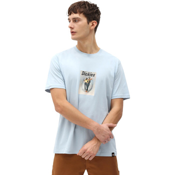Textiel Heren T-shirts & Polo’s Dickies DK0A4X9IB551 Blauw