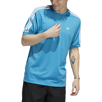 Textiel T-shirts & Polo’s adidas Originals Aeroready club jersey Blauw