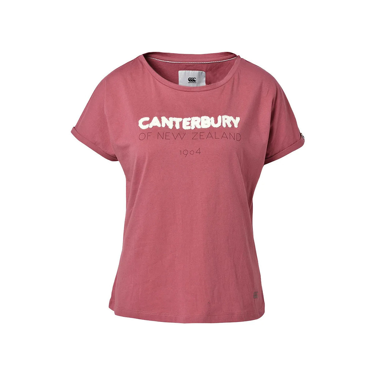 Textiel Dames T-shirts & Polo’s Canterbury  Roze