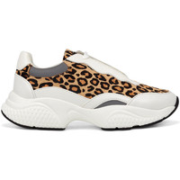 Schoenen Dames Lage sneakers Ed Hardy - Insert runner-wild white/leopard Wit