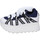 Schoenen Dames Sneakers Rucoline BH374 Blauw