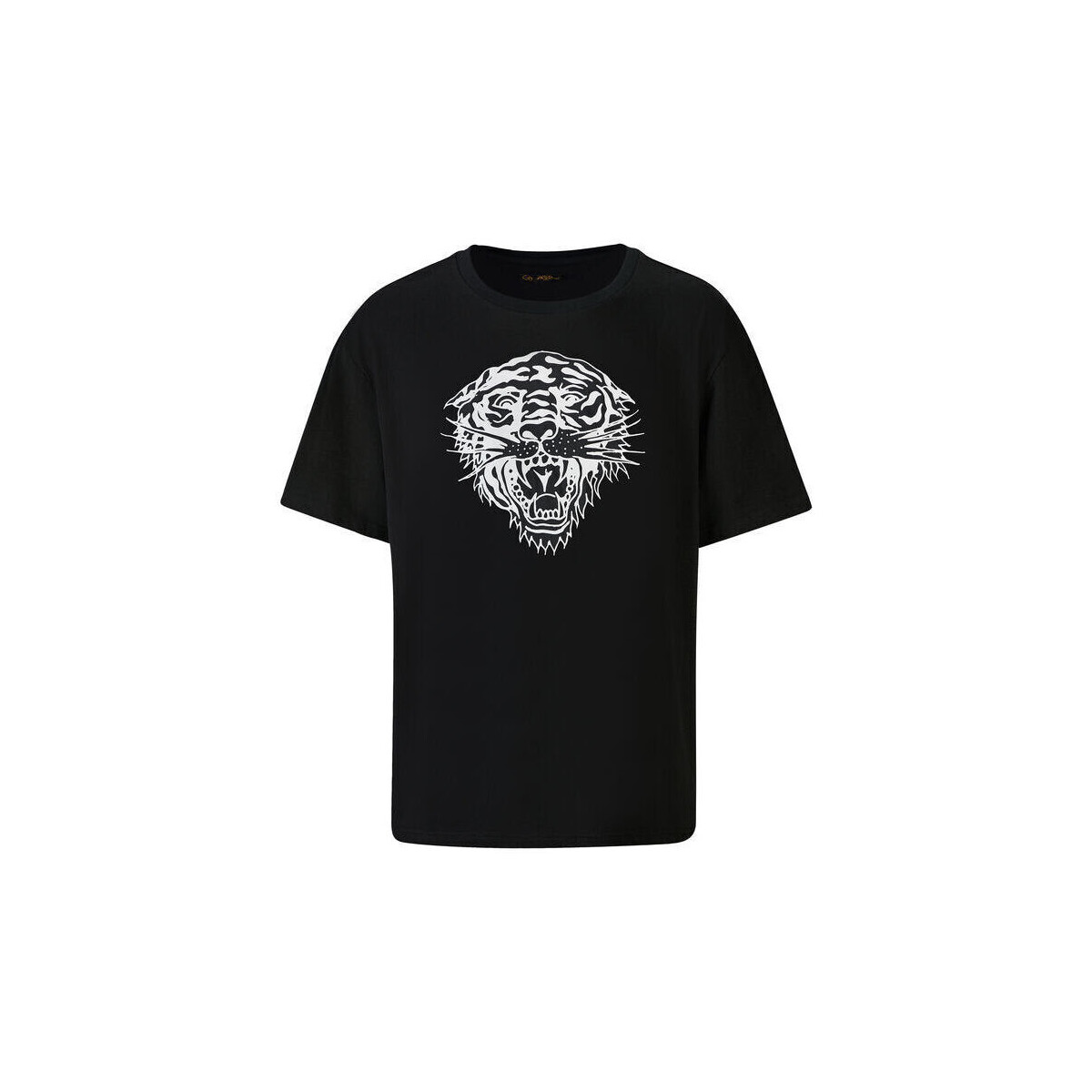 Textiel Heren T-shirts korte mouwen Ed Hardy Tiger-glow t-shirt black Zwart