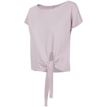 Textiel Dames T-shirts korte mouwen 4F TSD023 Roze