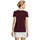 Textiel Dames T-shirts korte mouwen Sols Martin camiseta de mujer Bordeaux