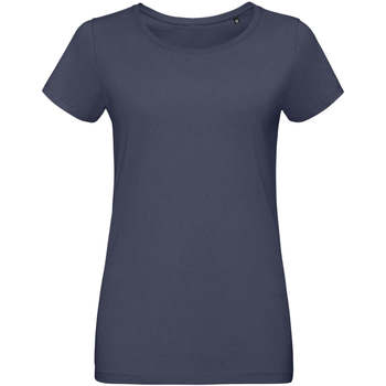 Textiel Dames T-shirts korte mouwen Sols Martin camiseta de mujer Grijs
