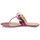 Schoenen Dames Slippers Versus by Versace FSD364C Roze / Wit / Geel