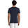 Textiel Heren T-shirts korte mouwen Sols Master camiseta hombre cuello pico Blauw