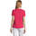 Textiel Dames T-shirts korte mouwen Sols MOTION camiseta de pico mujer Roze