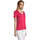 Textiel Dames T-shirts korte mouwen Sols MOTION camiseta de pico mujer Roze
