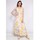 Textiel Dames Lange jurken Fashion brands R185-JAUNE Geel