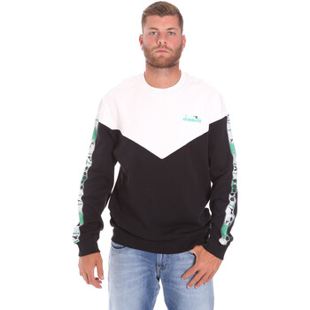 Textiel Heren Sweaters / Sweatshirts Diadora 502176091 Zwart