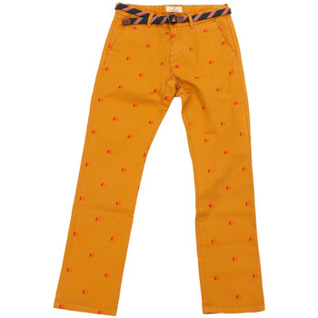 Textiel Jongens Broeken / Pantalons Scotch & Soda  Orange