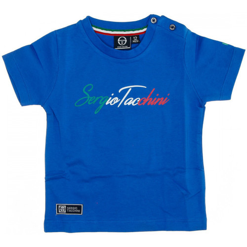 Textiel Jongens T-shirts & Polo’s Sergio Tacchini  Blauw
