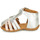 Schoenen Meisjes Sandalen / Open schoenen GBB RIVIERA Zilver