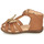 Schoenen Meisjes Sandalen / Open schoenen GBB CISSI Brown