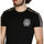 Textiel Heren T-shirts korte mouwen Aquascutum - qmt017m0 Zwart