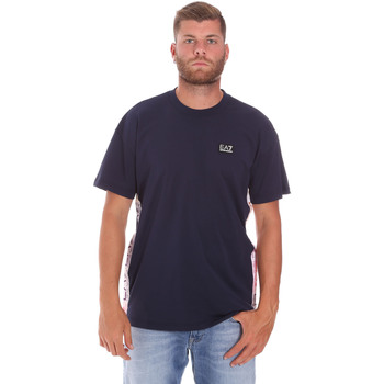 Textiel Heren T-shirts & Polo’s Ea7 Emporio Armani 3KPT13 PJ02Z Blauw