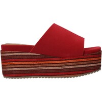 Schoenen Dames Leren slippers Onyx S20-SOX751 Rood
