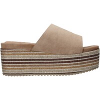 Schoenen Dames Leren slippers Onyx S20-SOX751 Brown