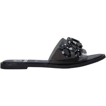 Schoenen Dames Leren slippers Onyx S20-SOX712 Zwart