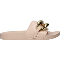 Schoenen Dames Leren slippers Gold&gold A21 FL162 Roze