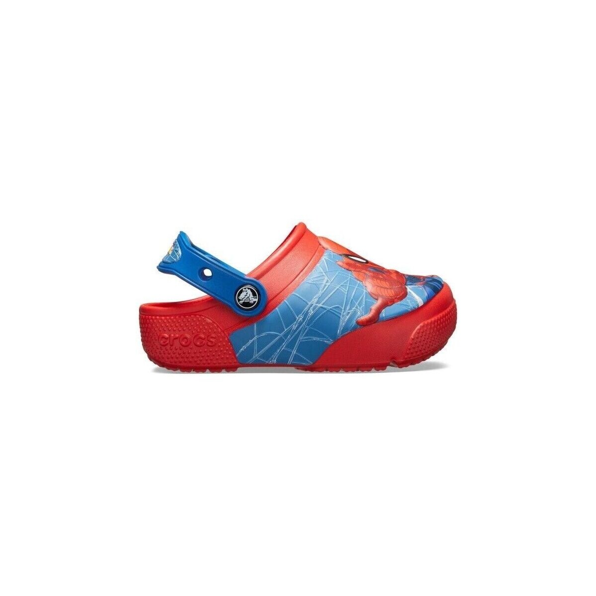 Schoenen Kinderen Sandalen / Open schoenen Crocs Baby Funlab Spiderman - Flame Rood