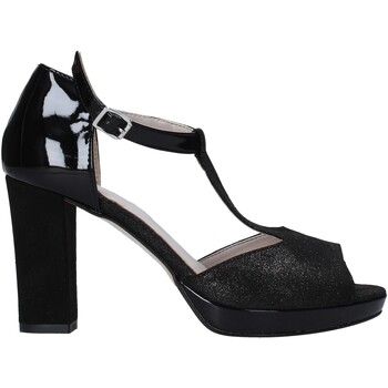 Schoenen Dames Sandalen / Open schoenen Valleverde 45550 Zwart