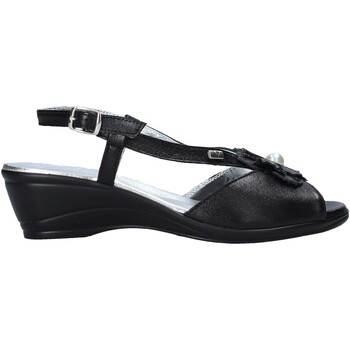 Schoenen Dames Sandalen / Open schoenen Valleverde 33103 Zwart