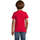 Textiel Kinderen T-shirts korte mouwen Sols REGENT FIT CAMISETA MANGA CORTA Rood