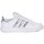 Schoenen Dames Lage sneakers adidas Originals Team Court W Blanc, Argent