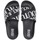 Schoenen Dames Leren slippers Versace Jeans Couture 71VA3SQ1 Zwart