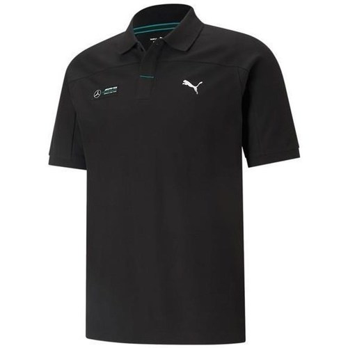 Textiel Heren T-shirts korte mouwen Puma Mercedes F1 Zwart