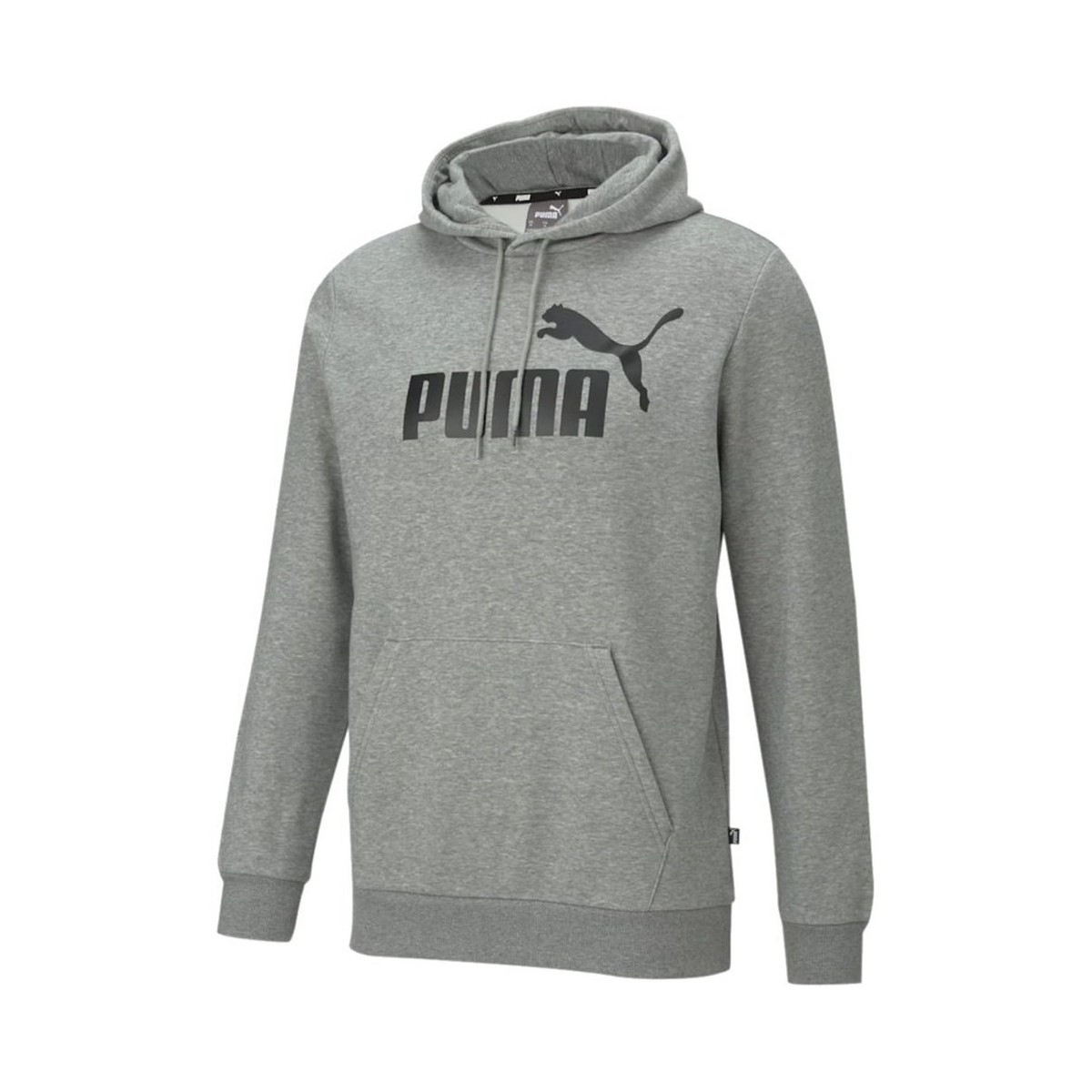 Textiel Heren Sweaters / Sweatshirts Puma Essential Big Logo Hoody Grijs