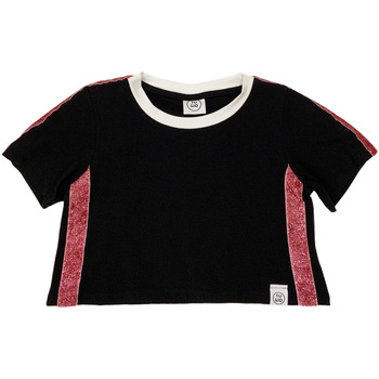 Textiel Kinderen T-shirts korte mouwen Naturino 6000719 01 Zwart