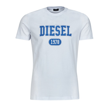 Textiel Heren T-shirts korte mouwen Diesel T-DIEGOR-K46 Wit