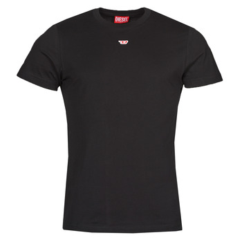 Textiel Heren T-shirts korte mouwen Diesel T-DIEGOR-D Zwart