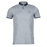 Textiel Heren Polo's korte mouwen Tom Tailor POLO WITH RIB DETAIL Marine / Chiné