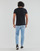Textiel Heren T-shirts korte mouwen Deeluxe RINGO TS M Zwart / Multicolour