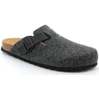 Schoenen Heren Leren slippers Grunland DSG-CB0185 Grijs