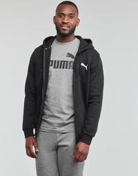 Textiel Heren Sweaters / Sweatshirts Puma ESS FZ HOODED JACKET FL Zwart