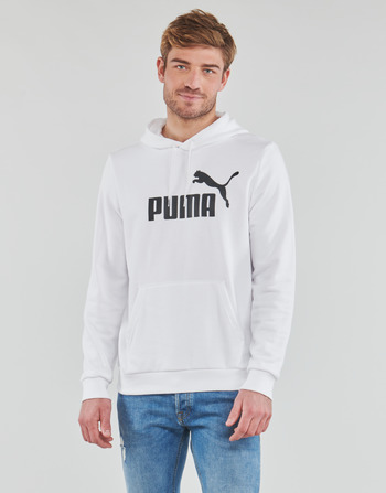 Textiel Heren Sweaters / Sweatshirts Puma ESS BIG LOGO HOODIE FL Wit