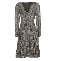 Textiel Dames Lange jurken Guess NINA DRESS Leopard